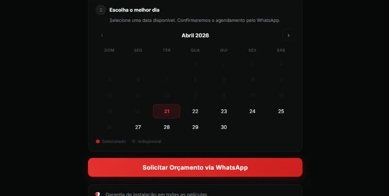 Agendamento automático