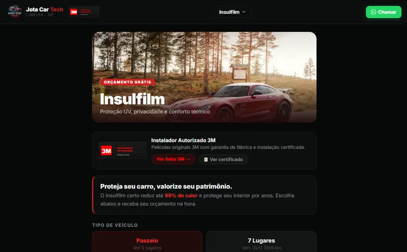 Site / Orçamento grátis