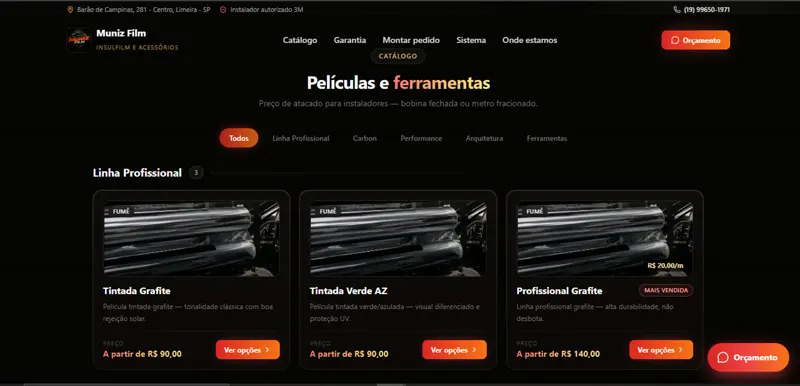 Catálogo de atacado